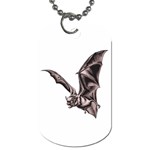 Vampire Bat Dog Tag (One Side)