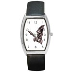 Vampire Bat Barrel Style Metal Watch