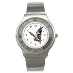 Vampire Bat Stainless Steel Watch