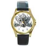 3-288495-0-1-1 Round Gold Metal Watch