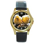 3-284229-0-1-1 Round Gold Metal Watch