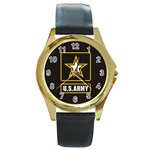 US%20Army%20black%20300 Round Gold Metal Watch