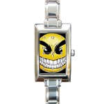 3-286300-0-1-1 Rectangular Italian Charm Watch