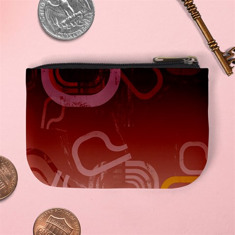 Urban Grunge Abstract 1 Mini Coin Purse from ArtsNow.com Back