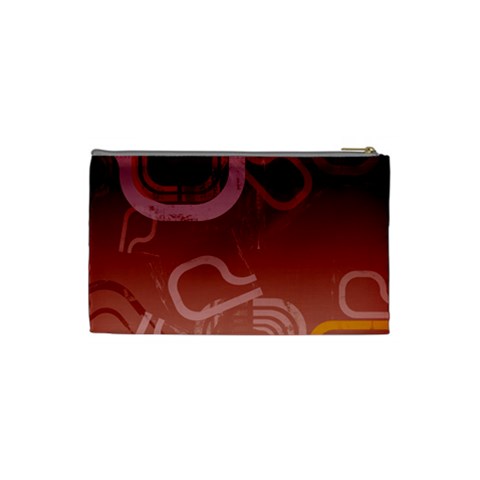 Urban Grunge Abstract 1 Cosmetic Bag (Small) from ArtsNow.com Back