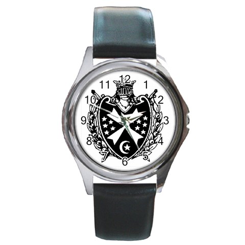 demolay Round Metal Watch from ArtsNow.com Front