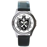 demolay Round Metal Watch