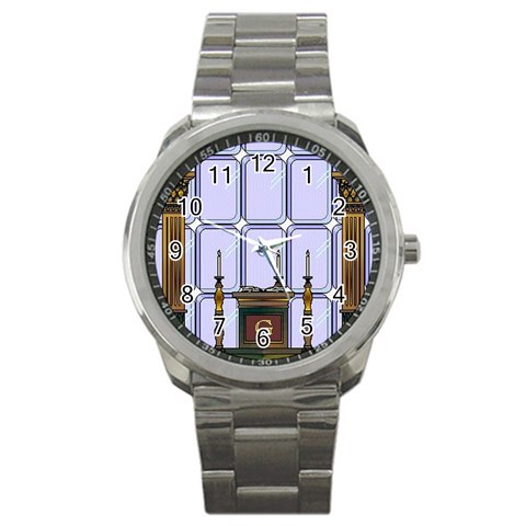 bl01 Sport Metal Watch from ArtsNow.com Front