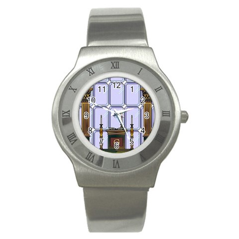 bl01 Stainless Steel Watch from ArtsNow.com Front