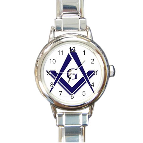 sandc Round Italian Charm Watch from ArtsNow.com Front