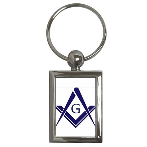 sandc Key Chain (Rectangle) from ArtsNow.com Front