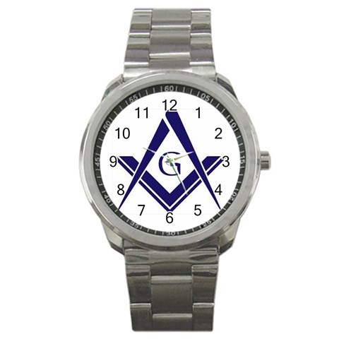 sandc Sport Metal Watch from ArtsNow.com Front