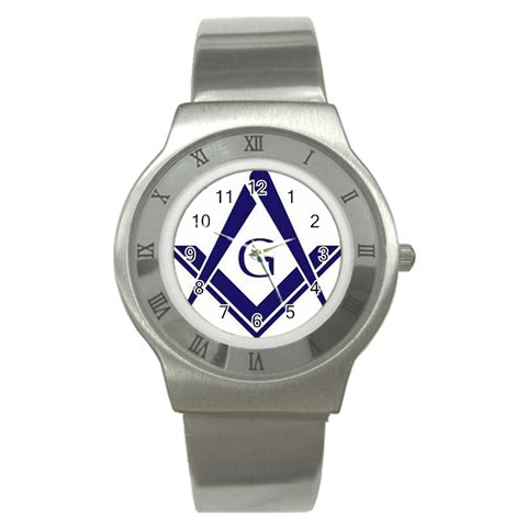 sandc Stainless Steel Watch from ArtsNow.com Front