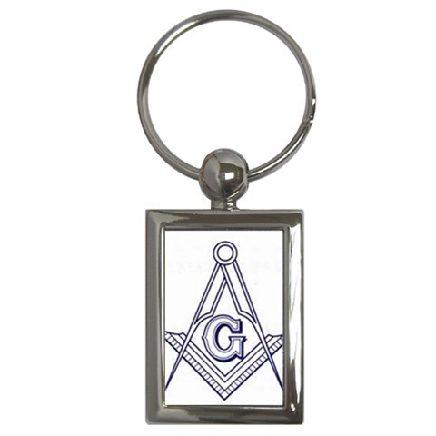 masonsym Key Chain (Rectangle) from ArtsNow.com Front