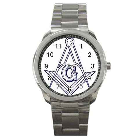 masonsym Sport Metal Watch from ArtsNow.com Front