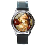 Virgin_Mary_Mother_of_God Round Metal Watch