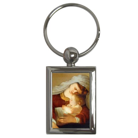 Virgin_Mary_Mother_of_God Key Chain (Rectangle) from ArtsNow.com Front