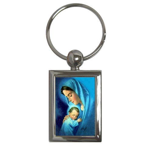 Mary_Mother_of_God_Incarnation Key Chain (Rectangle) from ArtsNow.com Front