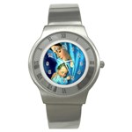 Mary_Mother_of_God_Incarnation Stainless Steel Watch