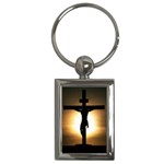 Jesus%20On%20The%20Cross Key Chain (Rectangle)