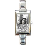 ANGEL2 Rectangular Italian Charm Watch