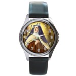 teresa Round Metal Watch