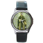 1103por2 Round Metal Watch