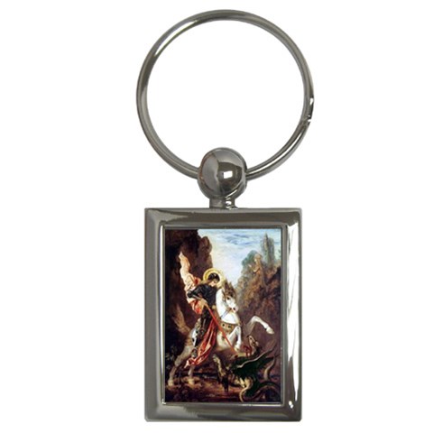 dragons4 Key Chain (Rectangle) from ArtsNow.com Front