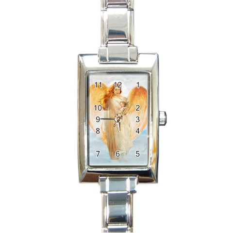 untitledER Rectangular Italian Charm Watch from ArtsNow.com Front