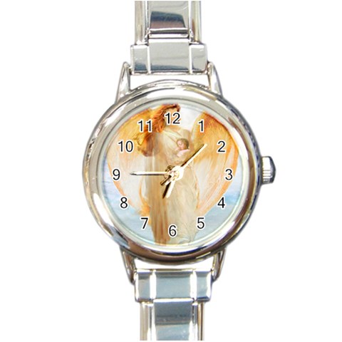 untitledER Round Italian Charm Watch from ArtsNow.com Front