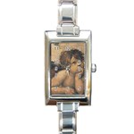 PIL%20Angels%20I Rectangular Italian Charm Watch