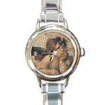 PIL%20Angels%20I Round Italian Charm Watch