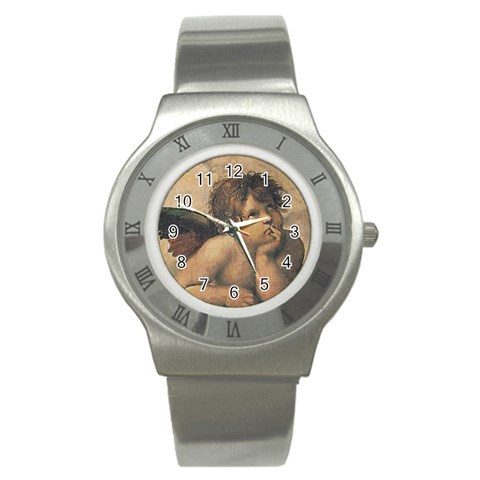 PIL%20Angels%20I Stainless Steel Watch from ArtsNow.com Front