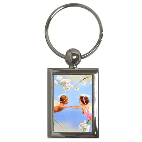 Baby%20Angels Key Chain (Rectangle) from ArtsNow.com Front