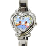 Baby%20Angels Heart Italian Charm Watch