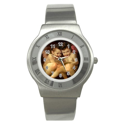 angels Stainless Steel Watch from ArtsNow.com Front