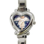 40angel_3 Heart Italian Charm Watch