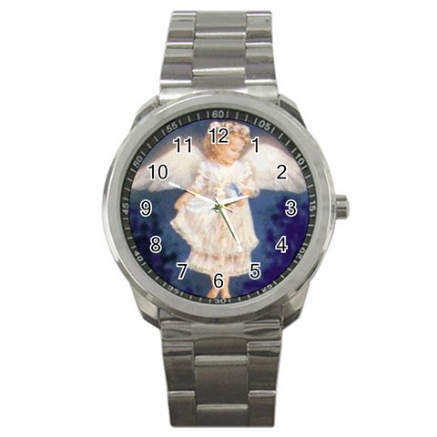 40angel_3 Sport Metal Watch from ArtsNow.com Front