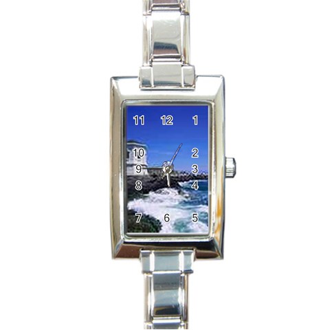 thumbnailCAKP5APZ Rectangular Italian Charm Watch from ArtsNow.com Front