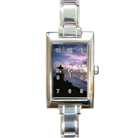 thumbnailCADAHBPK Rectangular Italian Charm Watch from ArtsNow.com Front