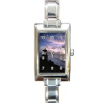 thumbnailCADAHBPK Rectangular Italian Charm Watch