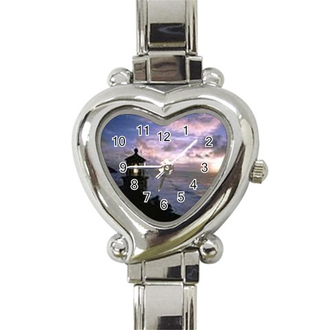 thumbnailCADAHBPK Heart Italian Charm Watch from ArtsNow.com Front