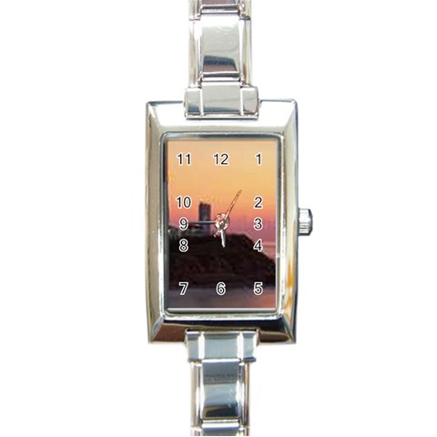 thumbnailCA6BIJRG Rectangular Italian Charm Watch from ArtsNow.com Front