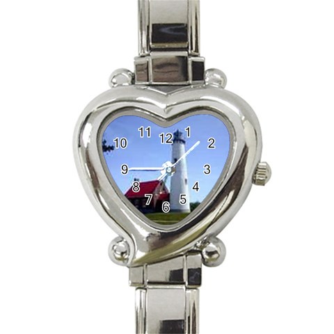 thumbnailCA4HQ0CA Heart Italian Charm Watch from ArtsNow.com Front