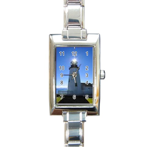 thumbnailCA4H3LC3 Rectangular Italian Charm Watch from ArtsNow.com Front