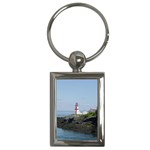 east_quoddy_head_light_house_photo03_small Key Chain (Rectangle)