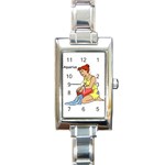 thumbnailDFG Rectangular Italian Charm Watch