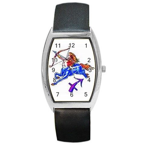 SAG Barrel Style Metal Watch from ArtsNow.com Front