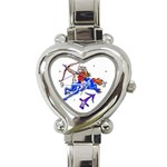 SAG Heart Italian Charm Watch