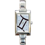 CAU2ICJ6 Rectangular Italian Charm Watch